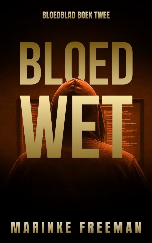 Bloedwet boekomslag